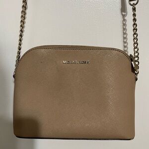 Michael Kors Beige Crossbody Bag